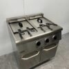 RVS Combisteel Dubbele Friteuse Frituur 2 x 18 Liter 400V Horeca - Afbeelding 2