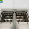 RVS Combisteel Dubbele Friteuse Frituur 2 x 18 Liter 400V Horeca - Afbeelding 5