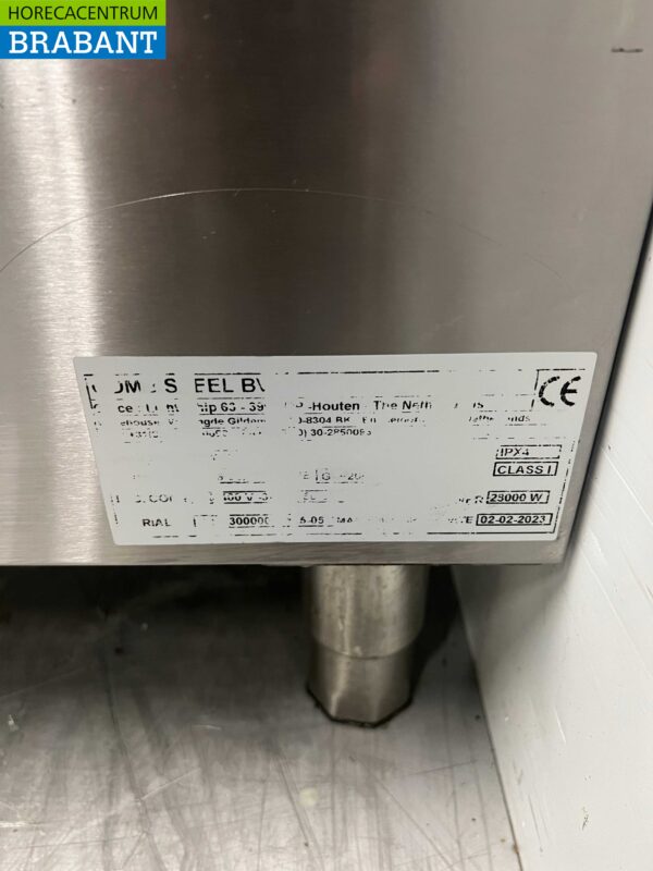 RVS Combisteel Dubbele Friteuse Frituur 2 x 18 Liter 400V Horeca - Afbeelding 7
