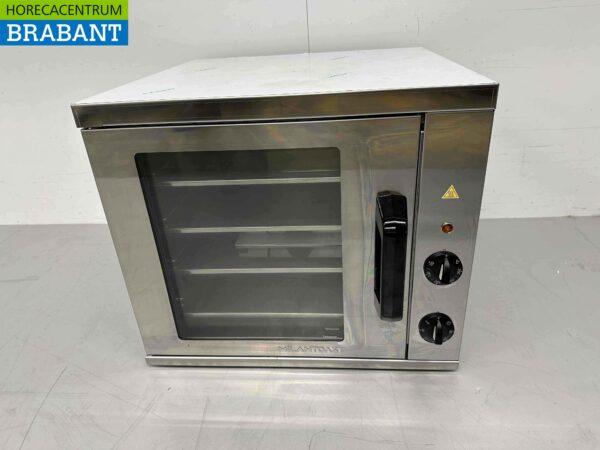 RVS Milan Toast Heteluchtoven Convectie Oven Afbakoven 37 liter 230V Horeca