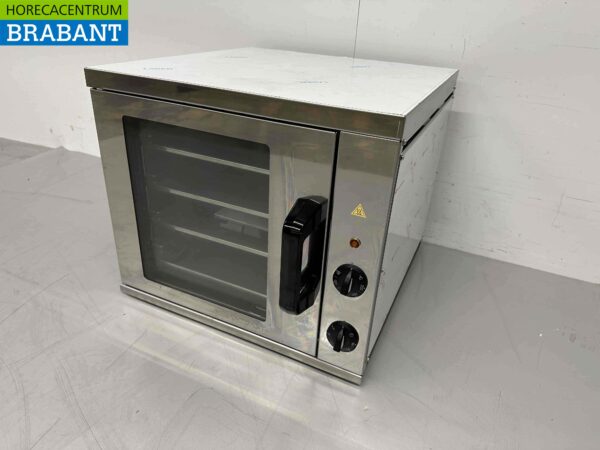 RVS Milan Toast Heteluchtoven Convectie Oven Afbakoven 37 liter 230V Horeca - Afbeelding 2