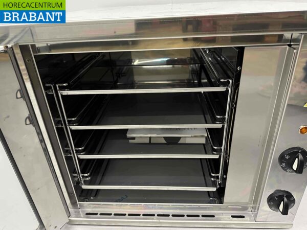 RVS Milan Toast Heteluchtoven Convectie Oven Afbakoven 37 liter 230V Horeca - Afbeelding 5