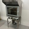RVS Lainox ICEM051 Combisteamer Steamer 5 x 1/1 GN met afzuigkap en onderstel 400V Horeca - Afbeelding 2