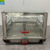 RVS Warmtevitrine Warmhoudvitrine 73 cm 230V Horeca - Afbeelding 4