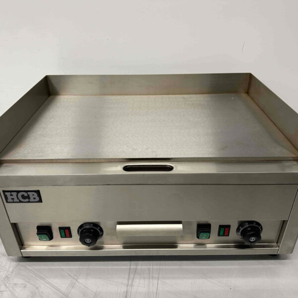 RVS Grillplaat Bakplaat Gladde bakplaat 66 cm 400V Horeca