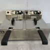 RVS Dubbele Friteuse Frituur 2 x 10 liter 2 x 230V Horeca