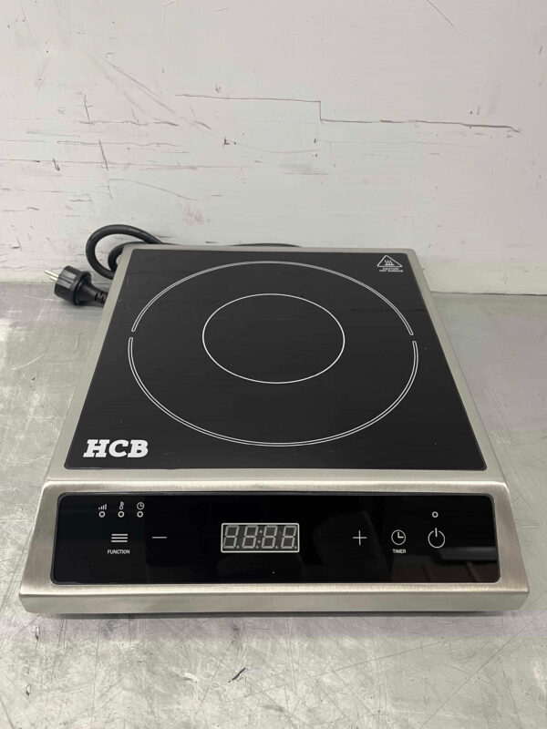 RVS Inductie fornuis kookplaat 2,7 kW 230V Horeca