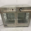 RVS Warmhoudvitrine Warmtevitrine 66,5 cm 230V Horeca