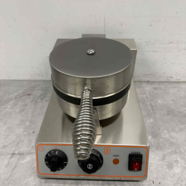 RVS Wafelijzer hartjes met timer 230V Horeca