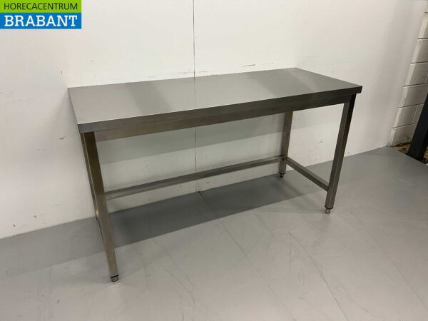 RVS Werktafel Tafel Premium-line 150 x 60 x 85 cm Horeca - Afbeelding 2
