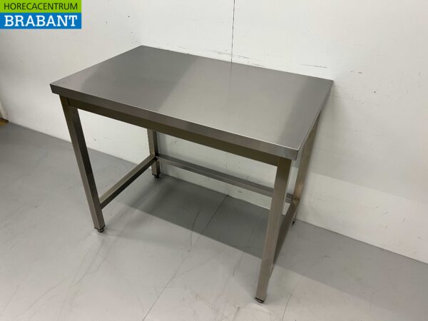 RVS Werktafel Tafel Premium-line 100 x 60 x 85 cm Horeca - Afbeelding 3