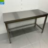 RVS Werktafel Tafel Premium-line 140 x 60 x 85 cm Horeca - Afbeelding 2