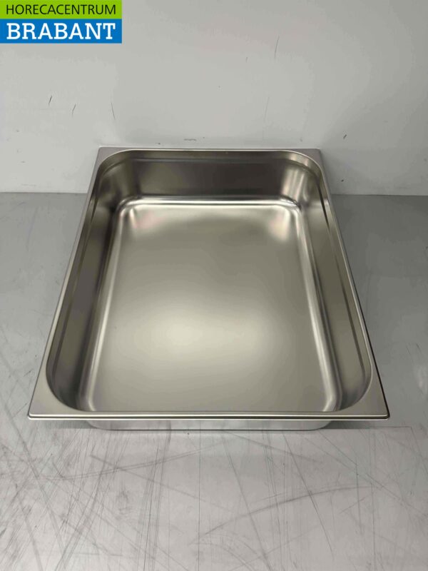RVS Gastronorm bak GN bak 2/1 Diepte 150 mm Horeca - Afbeelding 2