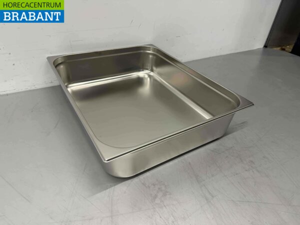 RVS Gastronorm bak GN bak 2/1 Diepte 150 mm Horeca - Afbeelding 4
