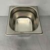 RVS Gastronorm bak GN bak 1/6 Diepte 100 mm Horeca - Afbeelding 2