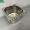 RVS Gastronorm bak GN bak 1/6 Diepte 100 mm Horeca - Afbeelding 3