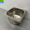 RVS Gastronorm bak GN bak 1/6 Diepte 100 mm Horeca - Afbeelding 4