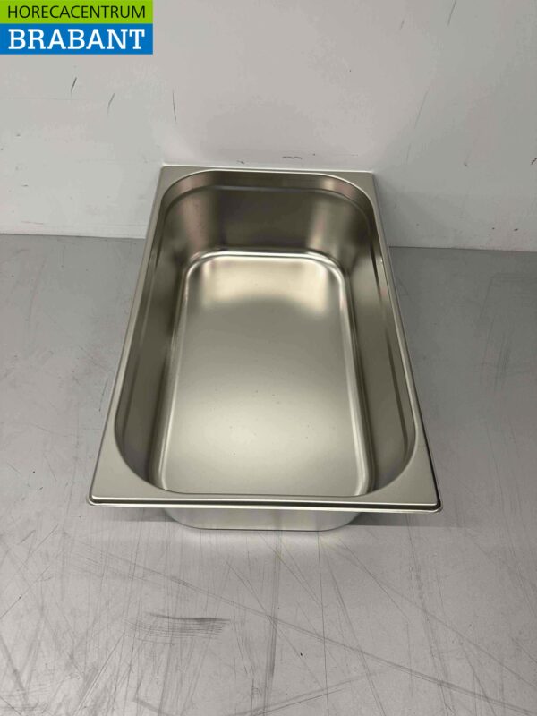 RVS Gastronorm bak GN bak 1/1 Diepte 150 mm Horeca - Afbeelding 2