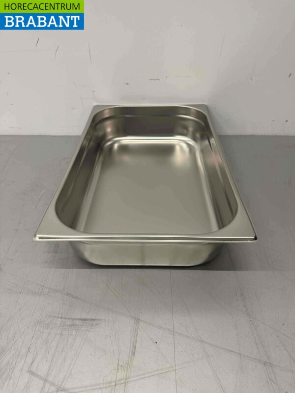 RVS Gastronorm bak GN bak 1/1 Diepte 100 mm Horeca