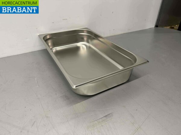 RVS Gastronorm bak GN bak 1/1 Diepte 100 mm Horeca - Afbeelding 3