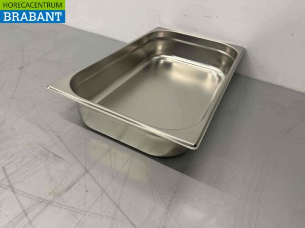 RVS Gastronorm bak GN bak 1/1 Diepte 100 mm Horeca - Afbeelding 4