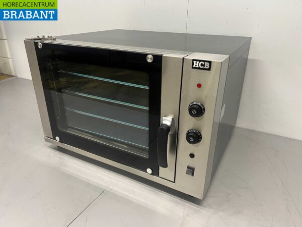 RVS HCB Convectie Oven Heteluchtoven 60/40 cm 400V Horeca - Afbeelding 3
