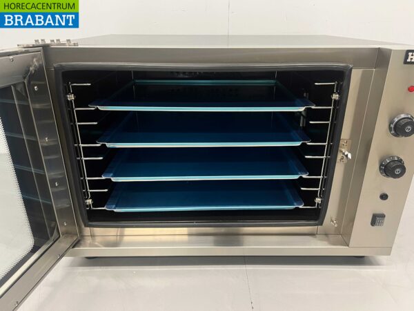 RVS HCB Convectie Oven Heteluchtoven 60/40 cm 400V Horeca - Afbeelding 4