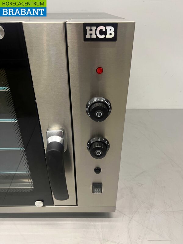 RVS HCB Convectie Oven Heteluchtoven 60/40 cm 400V Horeca - Afbeelding 6