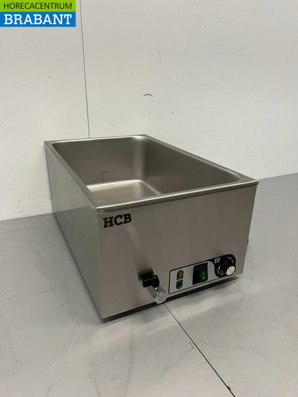 RVS HCB Bain marie 1/1 GN 230V Horeca - Afbeelding 2