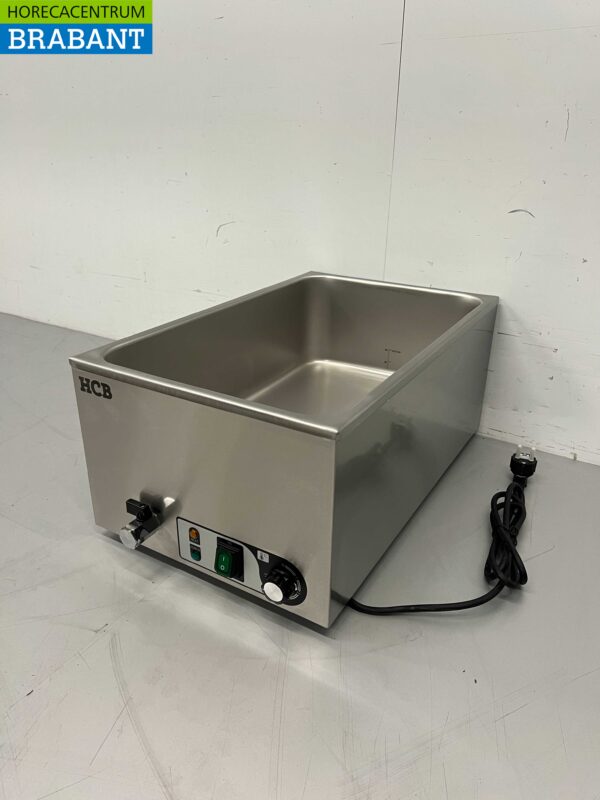 RVS HCB Bain marie 1/1 GN 230V Horeca - Afbeelding 3