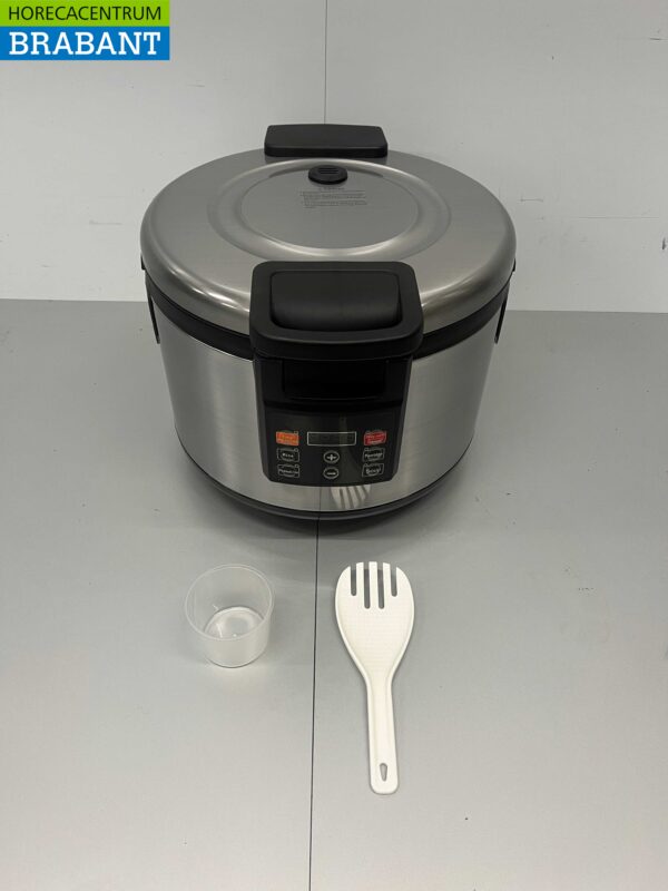 RVS Rijstkoker Rijstwarmer Digitaal display 19 liter 230V Horeca