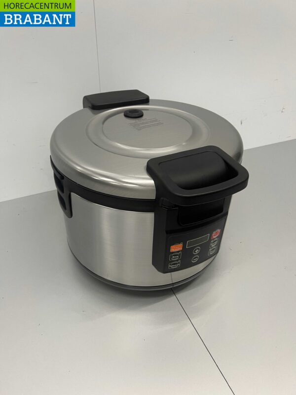 RVS Rijstkoker Rijstwarmer Digitaal display 19 liter 230V Horeca - Afbeelding 2