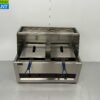 RVS Dubbele Friteuse Frituur 2 x 13 liter 230V Horeca