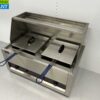 RVS Dubbele Friteuse Frituur 2 x 13 liter 230V Horeca - Afbeelding 2