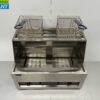 RVS Dubbele Friteuse Frituur 2 x 13 liter 230V Horeca - Afbeelding 4