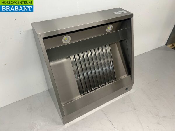 RVS Afzuigkap Dampkap Premium-line Motor 1500 kuub Schuin model 100 cm 230V Horeca - Afbeelding 2