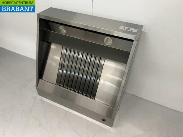 RVS Afzuigkap Dampkap Premium-line Motor 1500 kuub Schuin model 100 cm 230V Horeca - Afbeelding 3