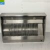 RVS Afzuigkap Dampkap Premium-line Motor 1500 kuub Schuin model 150 cm 230V Horeca