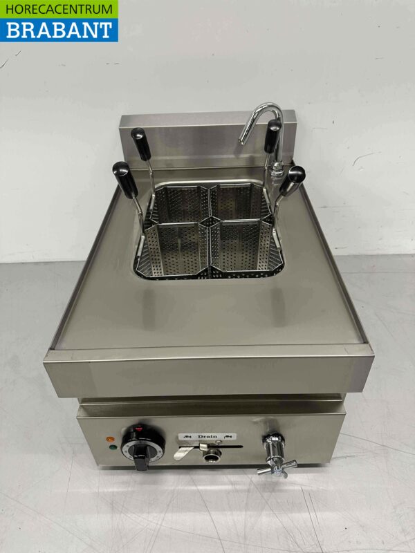 RVS  Pastakoker 4 mandjes 12 liter 650 Serie 400V Horeca