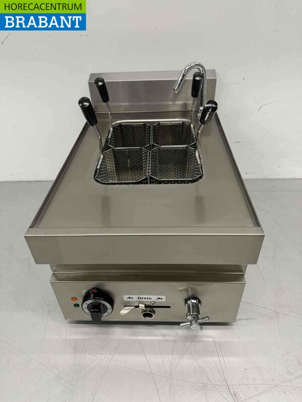 RVS  Pastakoker 4 mandjes 12 liter 650 Serie 400V Horeca - Afbeelding 2