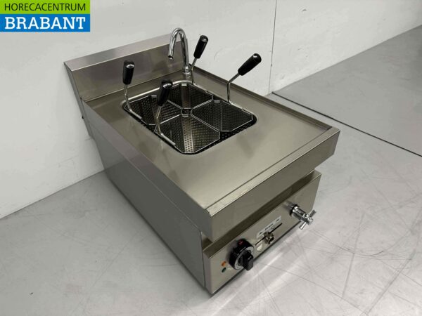 RVS  Pastakoker 4 mandjes 12 liter 650 Serie 400V Horeca - Afbeelding 4