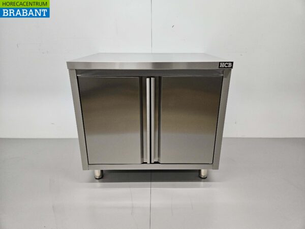 RVS Werkkast Kast 2 deuren Premium-line 90 cm Horeca