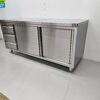 RVS Werkkast Kast Werktafel Premium-line 2 schuifdeuren en 3 laden 180 cm Horeca - Afbeelding 2