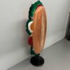 Polyester Broodje Gezond Pistolet 160 cm Reclame Stoepreclame Horeca - Afbeelding 2