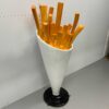 HCB Polyester Puntzak Friet Frietzak Patatzak 150 cm Reclame Stoepreclame Horeca - Afbeelding 2