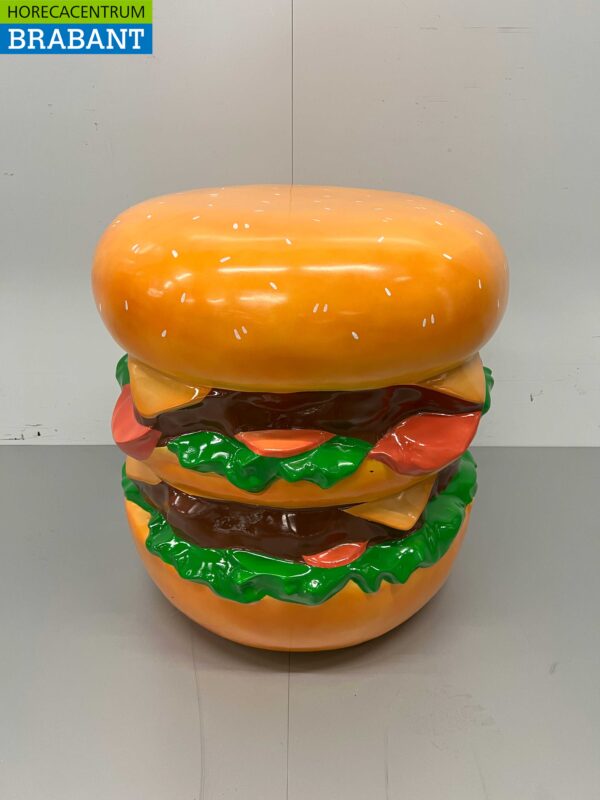 HCB Polyester Broodje Hamburger Burger 68 cm Reclame Stoepreclame Horeca