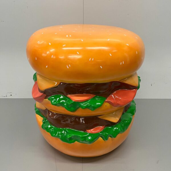 HCB Polyester Broodje Hamburger Burger 68 cm Reclame Stoepreclame Horeca