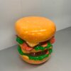 HCB Polyester Broodje Hamburger Burger 68 cm Reclame Stoepreclame Horeca - Afbeelding 2