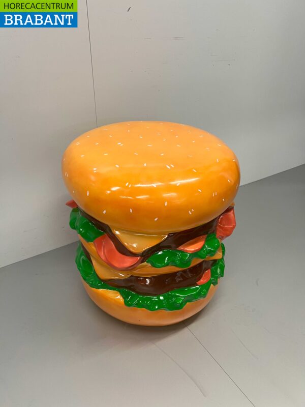 HCB Polyester Broodje Hamburger Burger 68 cm Reclame Stoepreclame Horeca - Afbeelding 2