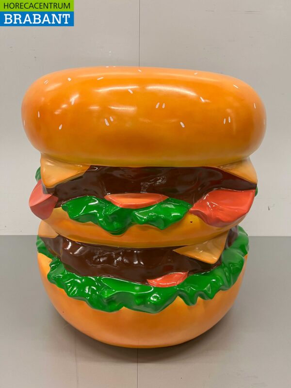 HCB Polyester Broodje Hamburger Burger 68 cm Reclame Stoepreclame Horeca - Afbeelding 4